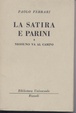 Cover of La Satira e Parini - Nessuno va al campo