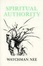 Cover of "Spiritual Authority"