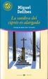 Cover of La sombra del ciprés es alargada