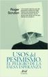Cover of Usos del pesimismo