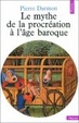 Cover of Le mythe de la procréation à l'âge baroque