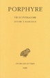 Cover of Vie de Pythagore; Lettre à Marcella
