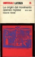 Cover of Le origini del movimento operaio inglese. 1815-1848