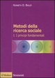 Cover of Metodi della ricerca sociale - Vol. 1
