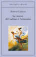 Cover of Le nozze di Cadmo e Armonia