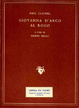 Cover of Giovanna d'Arco al rogo