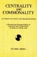 Cover of Centrality and Commonality