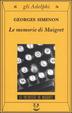 Cover of Le memorie di Maigret