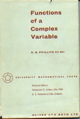 Functions of a complex variable
