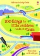Cover of 100 Things for Little Children to Do on a Train