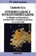 Cover of Interpretazione e sovrainterpretazione