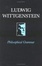 Cover of Philosophical Grammar