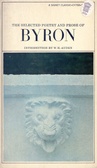 The selected poetry and prose of Byron