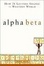 Cover of "Alpha Beta"