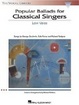 Cover of Popular Ballads for Classical Singers