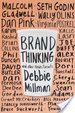 Cover of Brand Thinking and Other Noble Pursuits