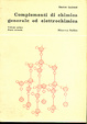 Cover of Complementi di chimica generale ed elettrochimica