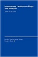 Cover of Introductory Lectures on Rings and Modules