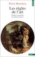 Cover of Les règles de l'art