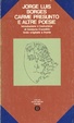 Cover of Carme presunto e altre poesie