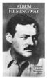 Cover of Album Hemingway
