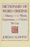 Cover of Dictionary of Word Origins