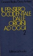 Cover of Il pensiero occidentale dalle origini ad oggi - Volume 2