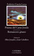 Cover of Poema del Cante Jondo - Romancero gitano