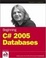 Cover of "Beginning C# 2005 Databases"