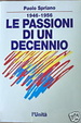 Cover of Le passioni di un decennio