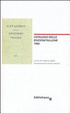 Cover of Catalogo delle edizioni Tallone 1960