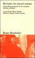Cover of Breviario dei classici italiani