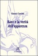 Cover of Kant e la verità dell'apparenza