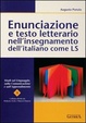 Cover of Enunciazione e testo letterario nell'insegnamento dell'italiano come LS