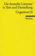 Cover of Die deutsche Literatur: Gegenwart II