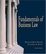 Cover of "Fundamentals of Business Law"