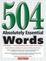 Cover of "504 Absolutely Essential Words"