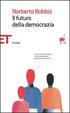 Cover of Il futuro della democrazia