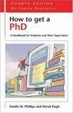 Cover of How to Get a PhD - 4th edition