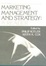 Cover of Marketing Management and Strategy