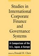 Cover of Studies in International Corporate Finance and Governance Systems
