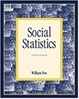 Cover of Social Statistics with Doing Statistics Using MicroCase