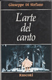 Cover of L'arte del canto
