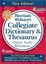Cover of Merriam-Webster's Collegiate Dictionary & Thesaurus, Deluxe Audio Edition
