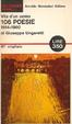 Cover of Ungaretti Poesie