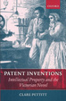 Cover of Patent inventions--intellectual property and the Victorian novel