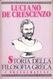 Cover of Storia della filosofia greca