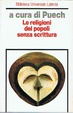 Cover of Le religioni dei popoli senza scrittura