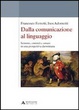 Cover of Dalla comunicazione al linguaggio