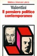 Cover of Il pensiero politico contemporaneo